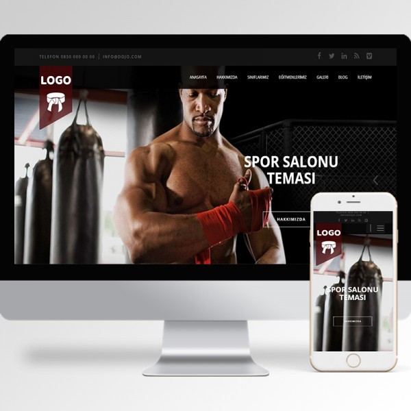 Spor Salonu Teması v9